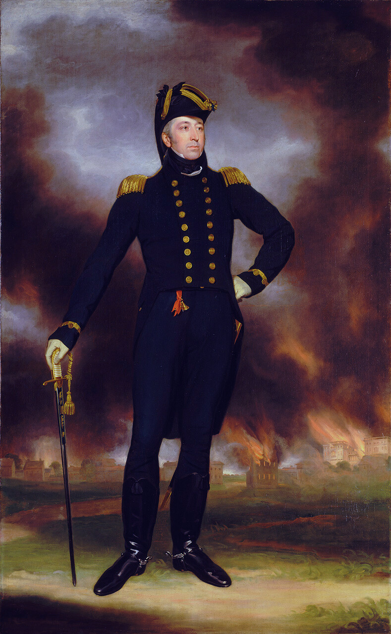 Portrait of Admiral Cockburn