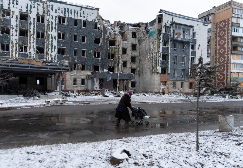 Scena iz Pokrovska, 13. prosinca 2024. (izvor: Inna Varenytsia/Reuters/Guliver Image)