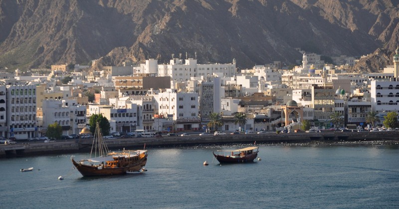 Muscat, glavni grad Omana (izvor: bhart9070 / Pixabay)