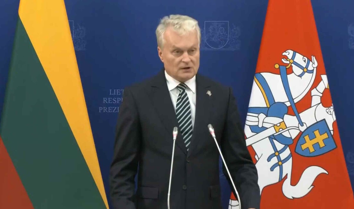 Litavski predsjednik Gitanas Nauseda