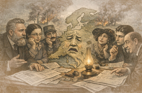 Konzultacija s precima pred velika previranja: Što su obični ljudi u Europi zapravo mislili pred izbijanje dva svjetska rata?