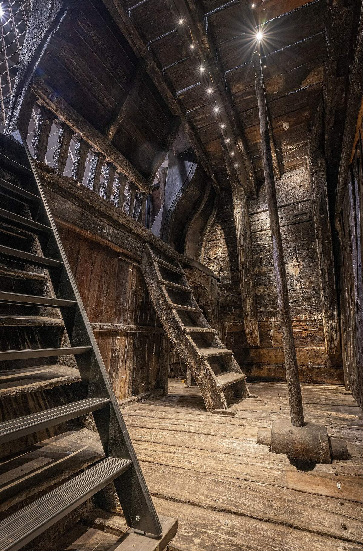 Below decks aboard Vasa