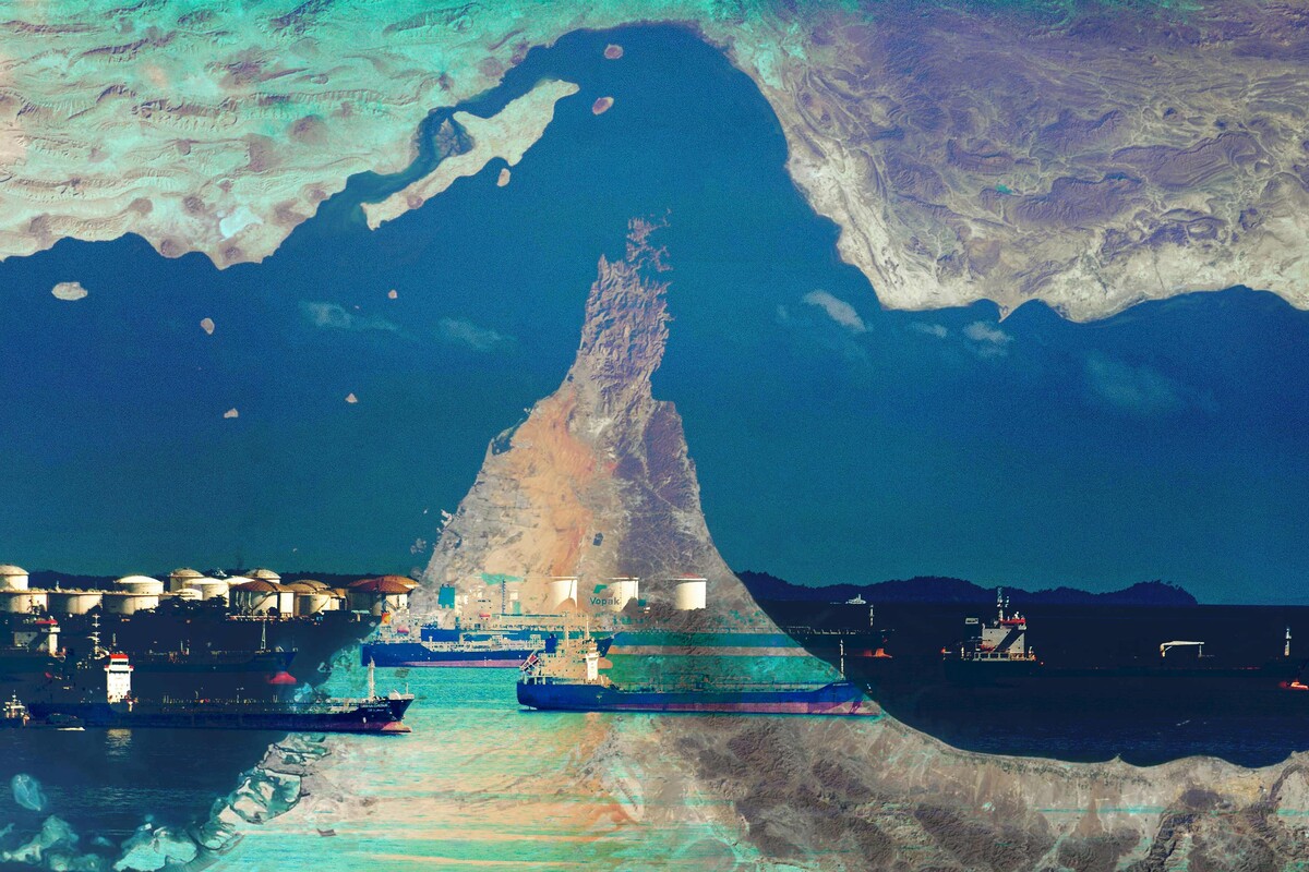 Hormuz i tankeri / ilustracija