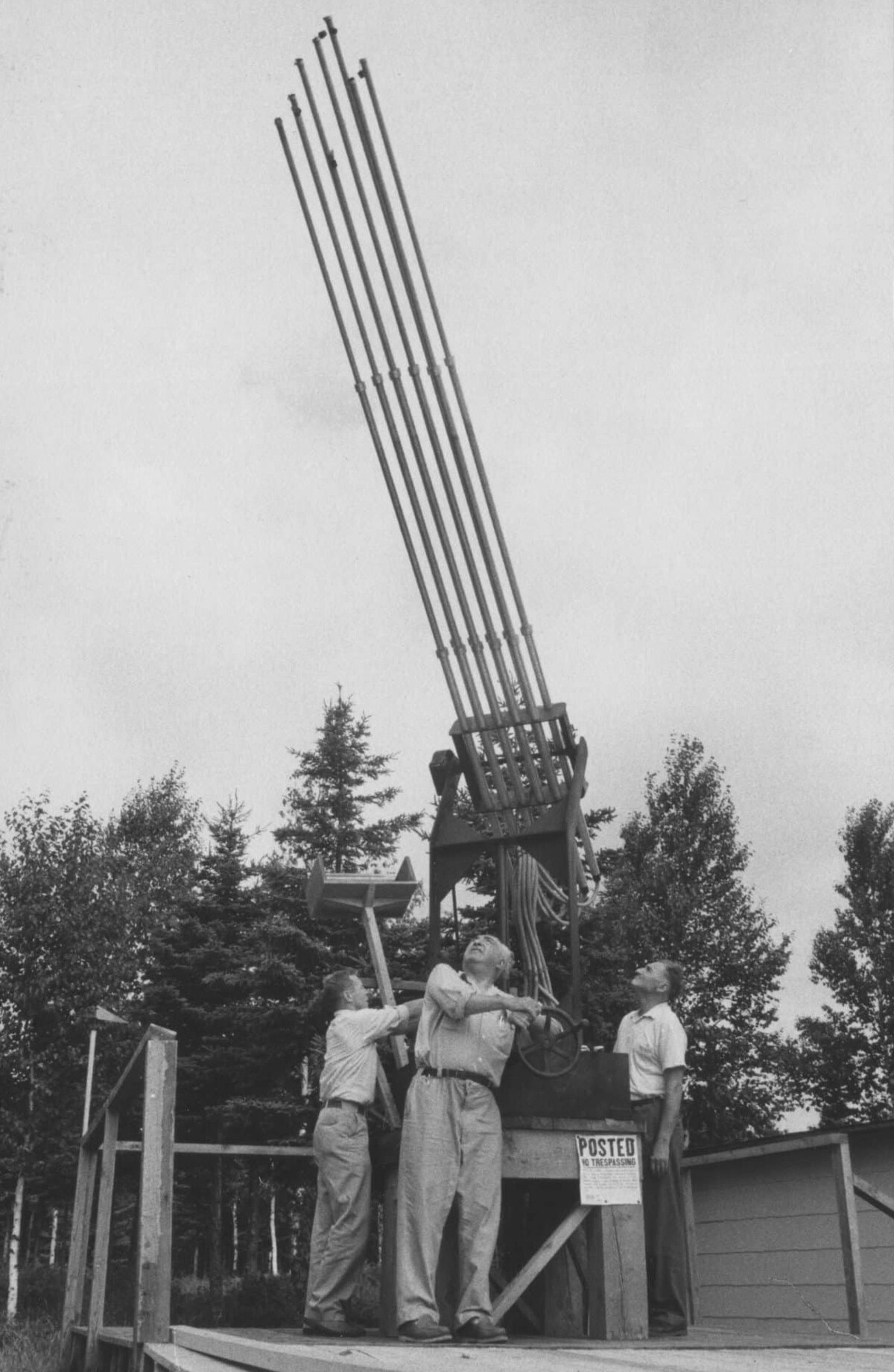 One of Reich’s "cloudbusters"