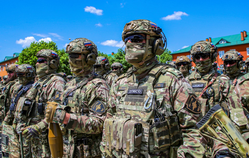 Ruske specijalne snage (izvor: Chingis Kondarov/Reuters/Guliver Image)