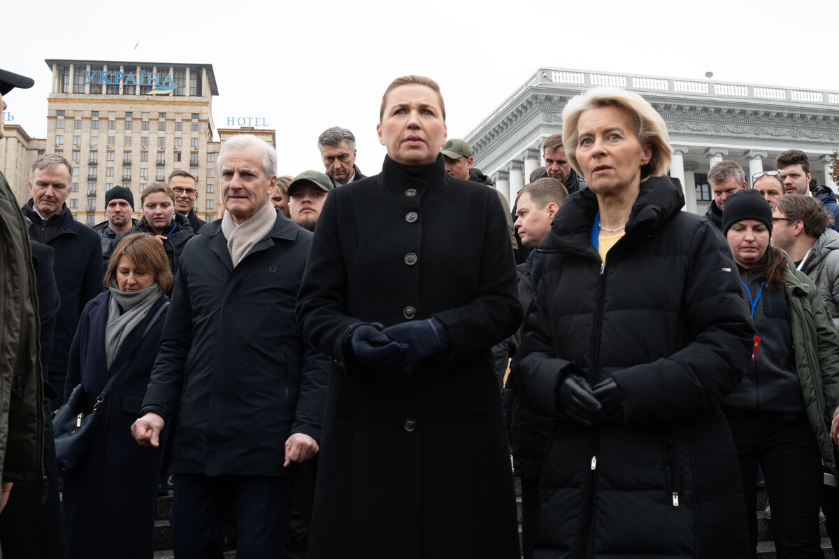 Europski dužnosnici u Kijevu, 24. veljače 2026.