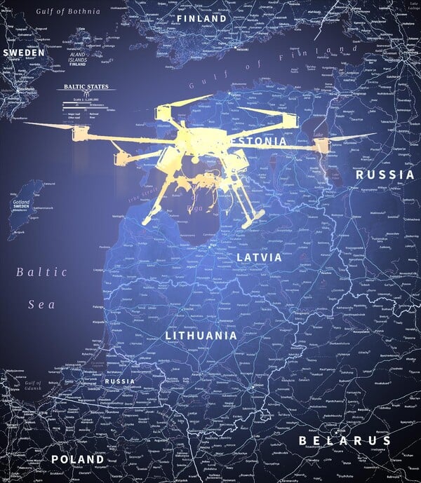 Rat skrivenih frekvencija i bumerang prema Baltiku: Kako Rusija ukrajinske dronove vraća kao NATO krizu