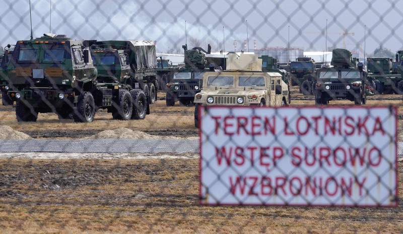 Američke snage u Poljskoj, 23. veljače 2022. (izvor: REUTERS/Bryan Woolston/Guliver Image)
