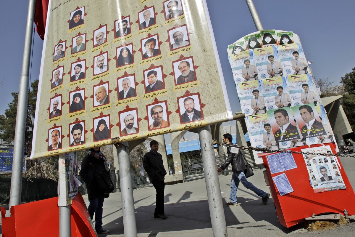 Izborni plakati u Iranu