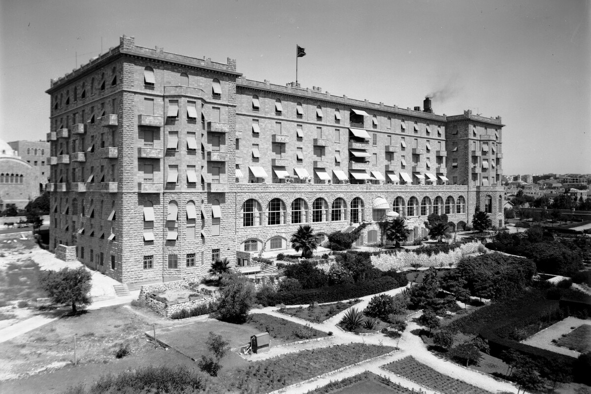 The King David Hotel in 1931