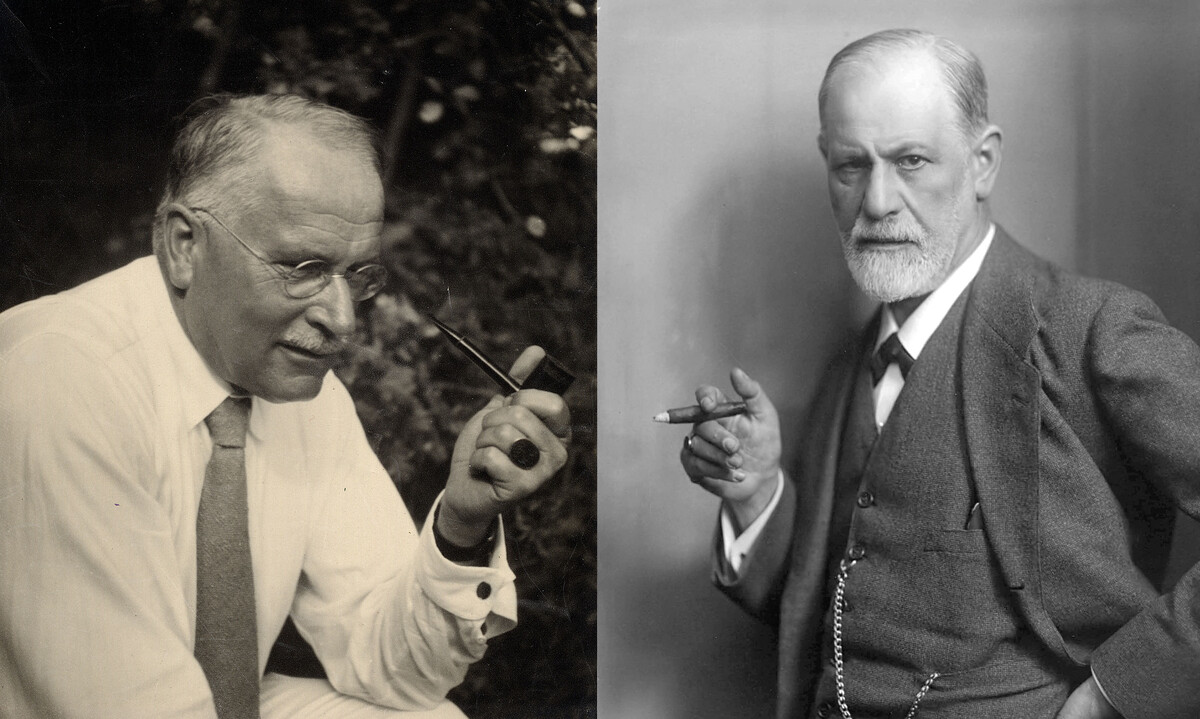 Carl Jung (lijevo) i Sigmund Freud (desno) / javna domena