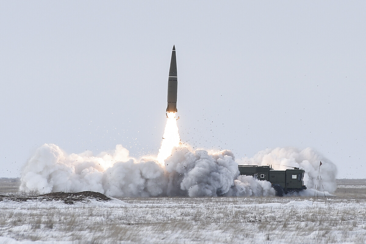 Iskander-M launch