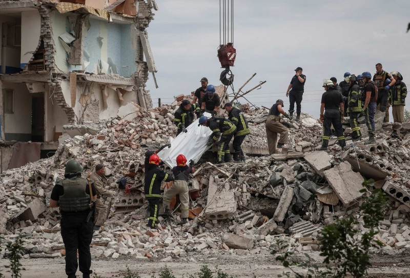 Časiv Jar, 10. srpnja 2022. (izvor: REUTERS/Gleb Garanich/Guliver Image)