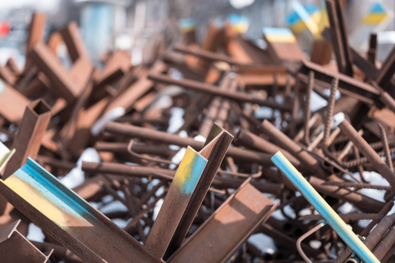 Barikade u Kijevu, 18. veljače 2025. (izvor: Olaf Rellisch / Imago Lifestyle / Guliver Image)