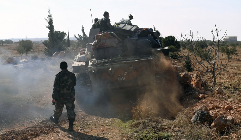 Sirijska vojska (izvor: sirijska državna novinska agencija SANA)
