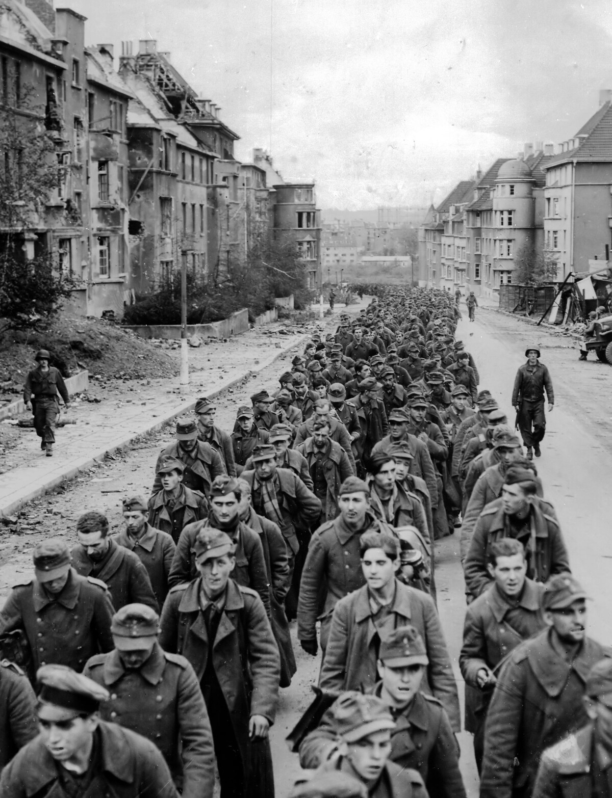 German prisoners in Aachen