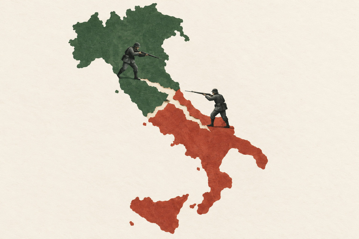 Italija protiv Italije / ilustracija