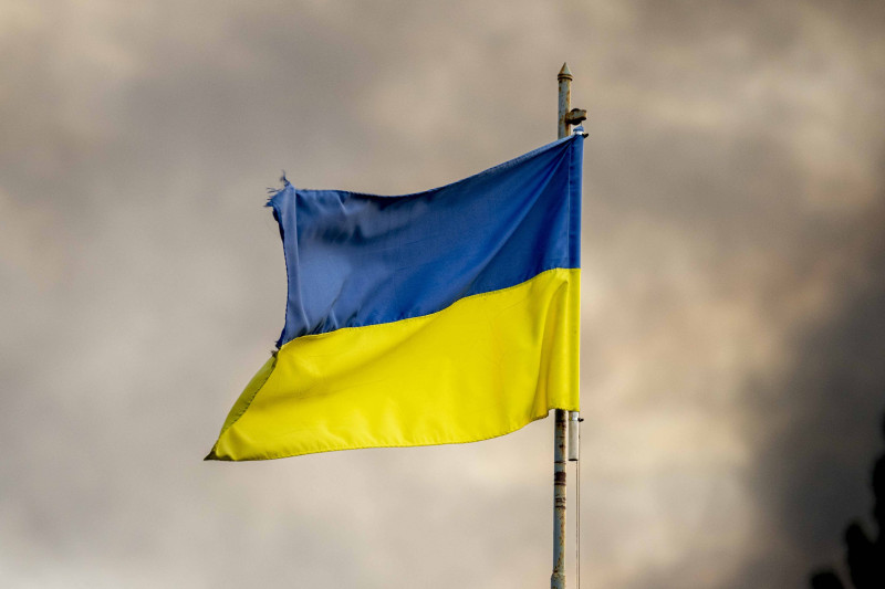 Ukrajinska zastava u Kijevu (izvor: Imago Lifestyle/Guliver Image)
