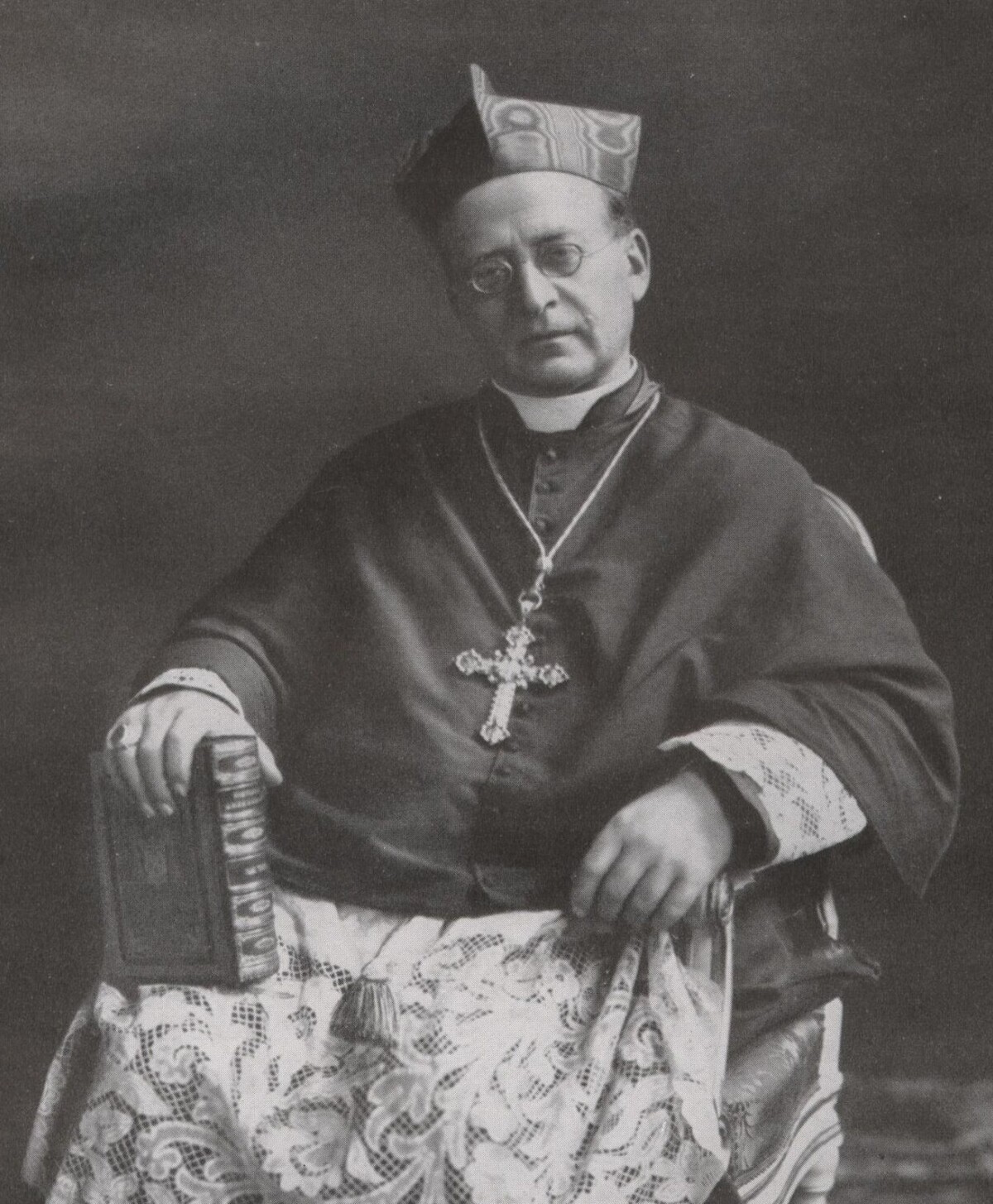 Achille Ratti in 1921, while still a cardinal