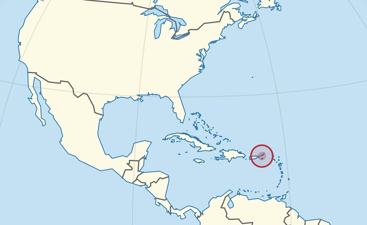 Lokacija Američkih Djevičanskih otoka koje će SAD pribaviti od Danske