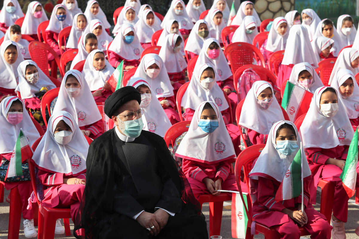 Iranski predsjednik Ebrahim Raisi na ceremoniji početka nove školske godine, 24. rujna 2022. (izvor: Ured iranskog predsjednika / APA Images / Guliver Image)
