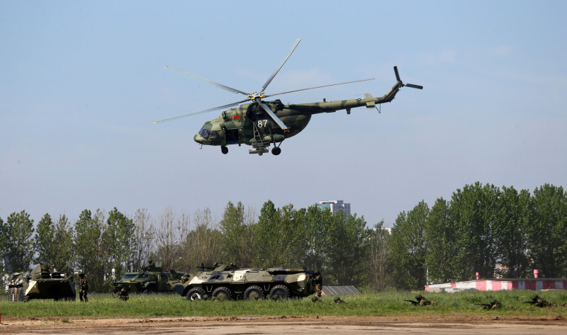 Bjeloruske vojne vježbe, fotografija iz 2017. (izvor: VASILY FEDOSENKO/Reuters/Guliver Image)