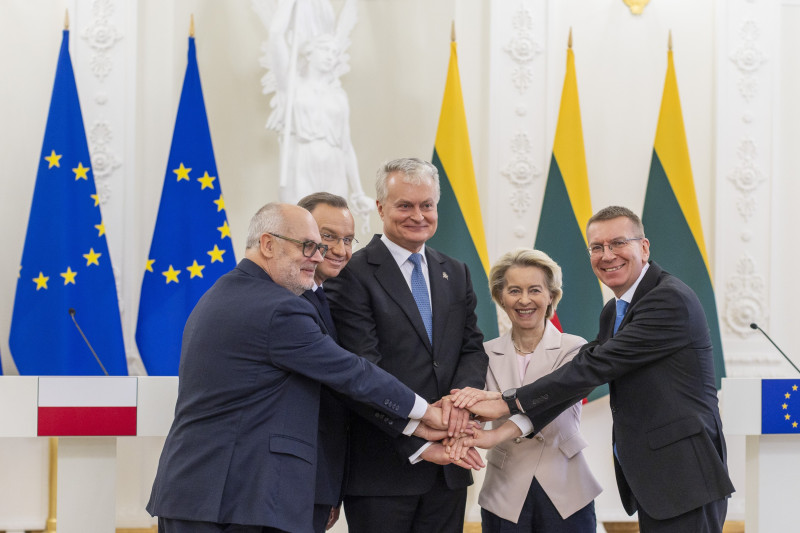 Sastanak u Vilniusu, 9. veljače 2025. (izvor: AP Photo/Mindaugas Kulbis/Guliver Image)