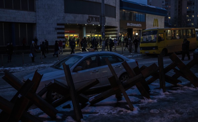 Kijev 1. prosinca 2022. (izvor: AP Photo/Bernat Armangue/Guliver Image)