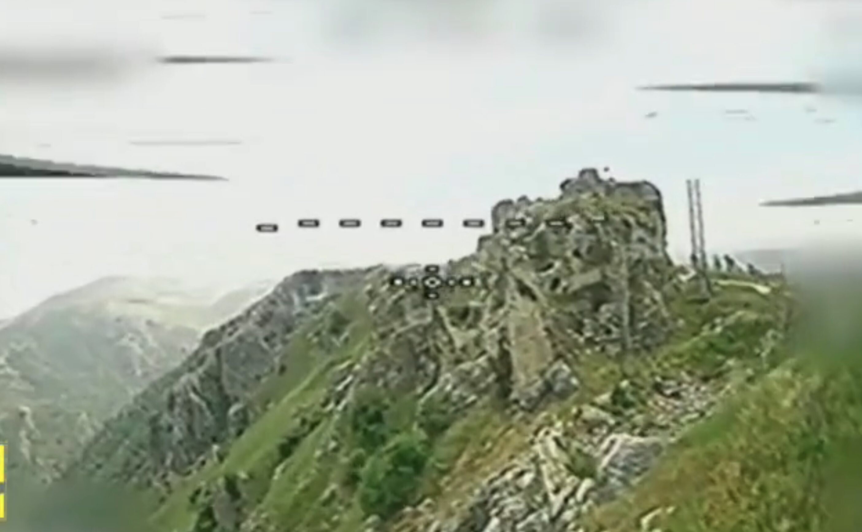 Tvrđava iz perspektive Hezbollah drona