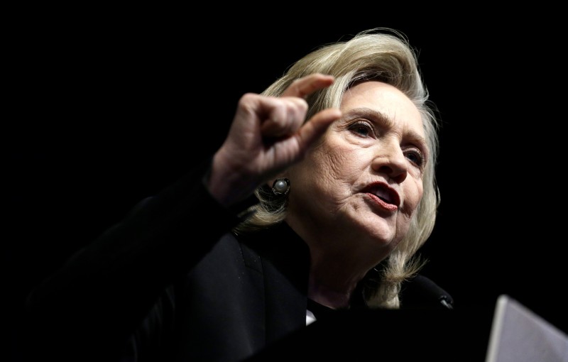 Hillary Clinton drži govor za vrijeme Demokratske konvencije 17. veljače 2022. u New Yorku (izvor: John Lamparski / Imago Lifestyle / Guliver Image)