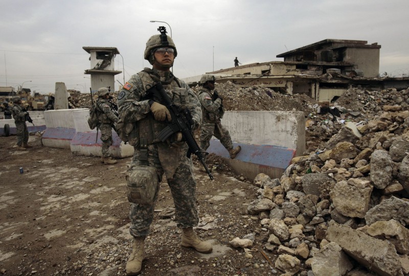 Američki vojnici u Iraku (izvor: AP Photo/Maya Alleruzzo/Guliver Image)