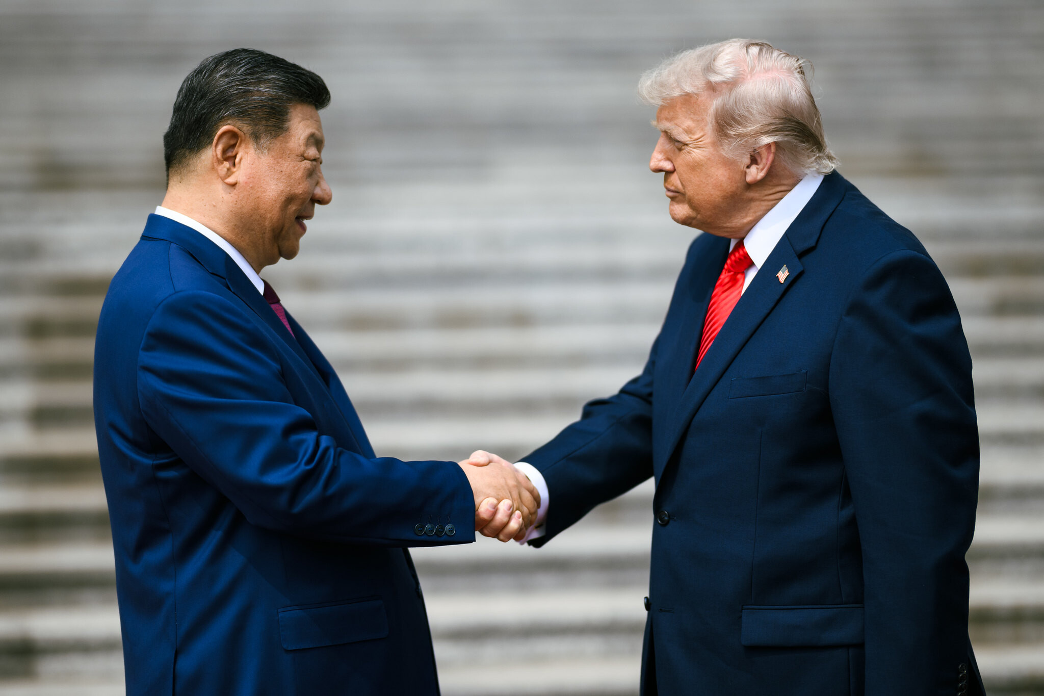 Xi Jinping i Donald Trump u Pekingu, 15. svibnja 2026.