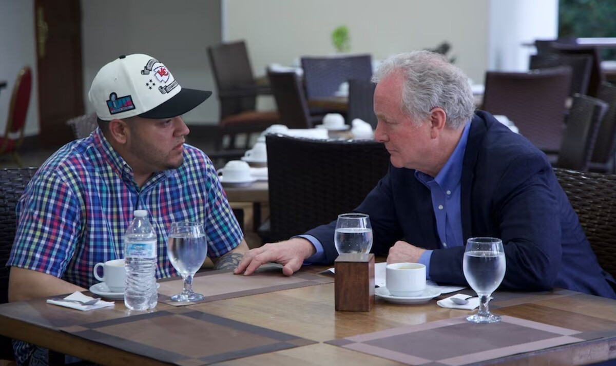 Fotografija susreta koju je objavio senator Chris Van Hollen