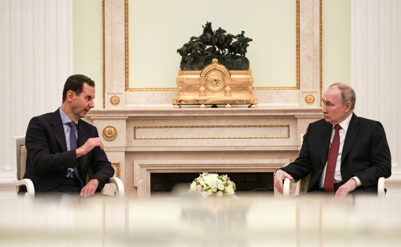 Assad i Putin u Kremlju, ožujak 2023. (izvor: Kremlin.ru)