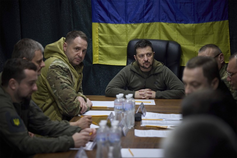 Volodimir Zelenski u Hersonu 14. studenog 2022. (izvor: Imago Lifestyle/Guliver Image)