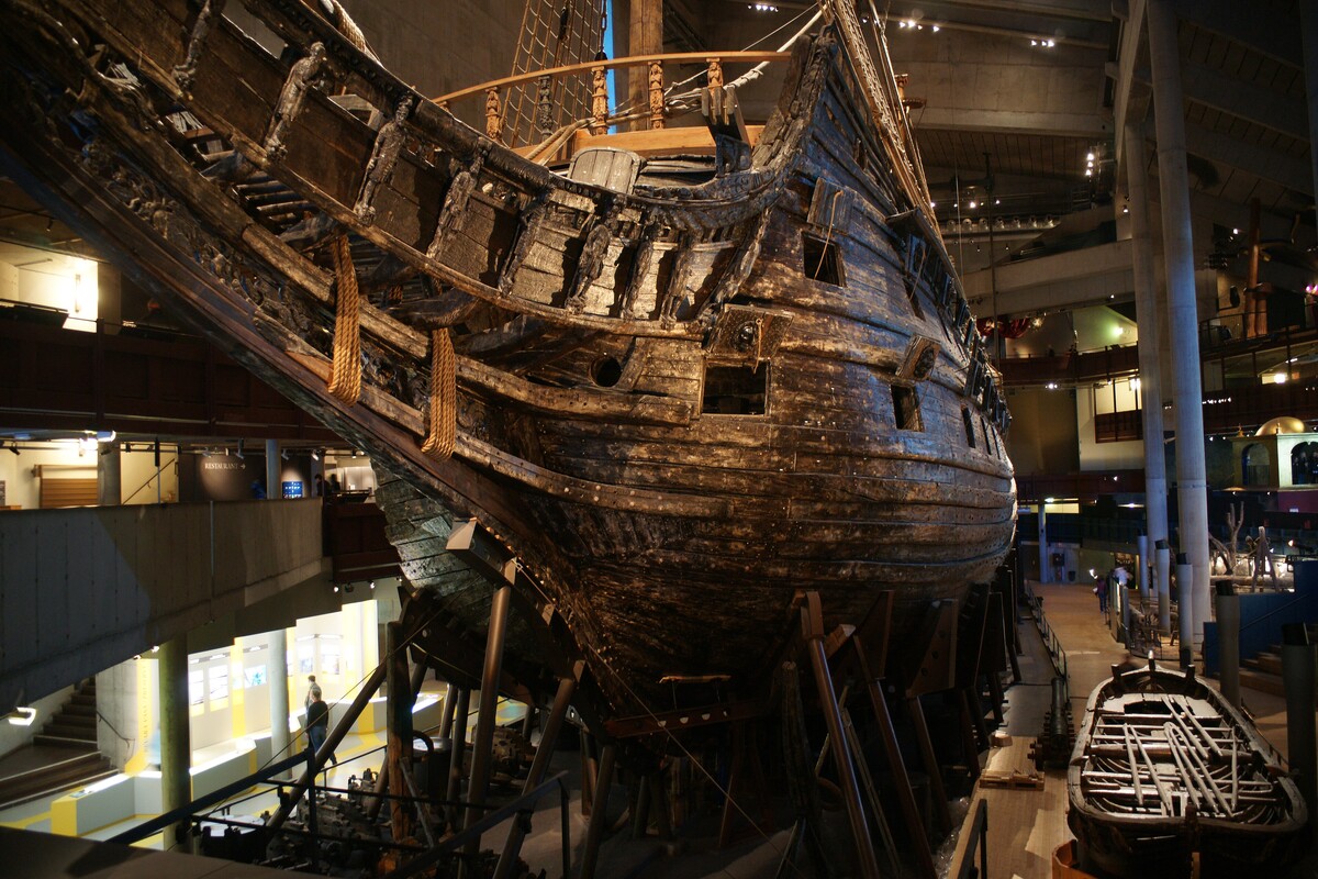 Vasa, bow view