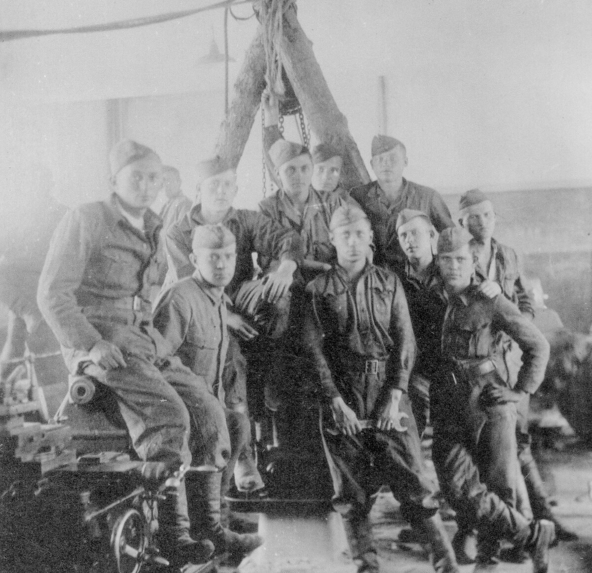 Soviet soldiers in Manchuria