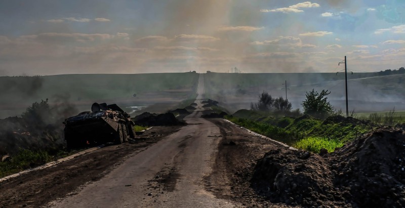 Glavna cesta koja spaja Sjeverodonjeck i Kramatorsk (izvor: Imago Lifestyle / Rick Mave / Guliver Image)