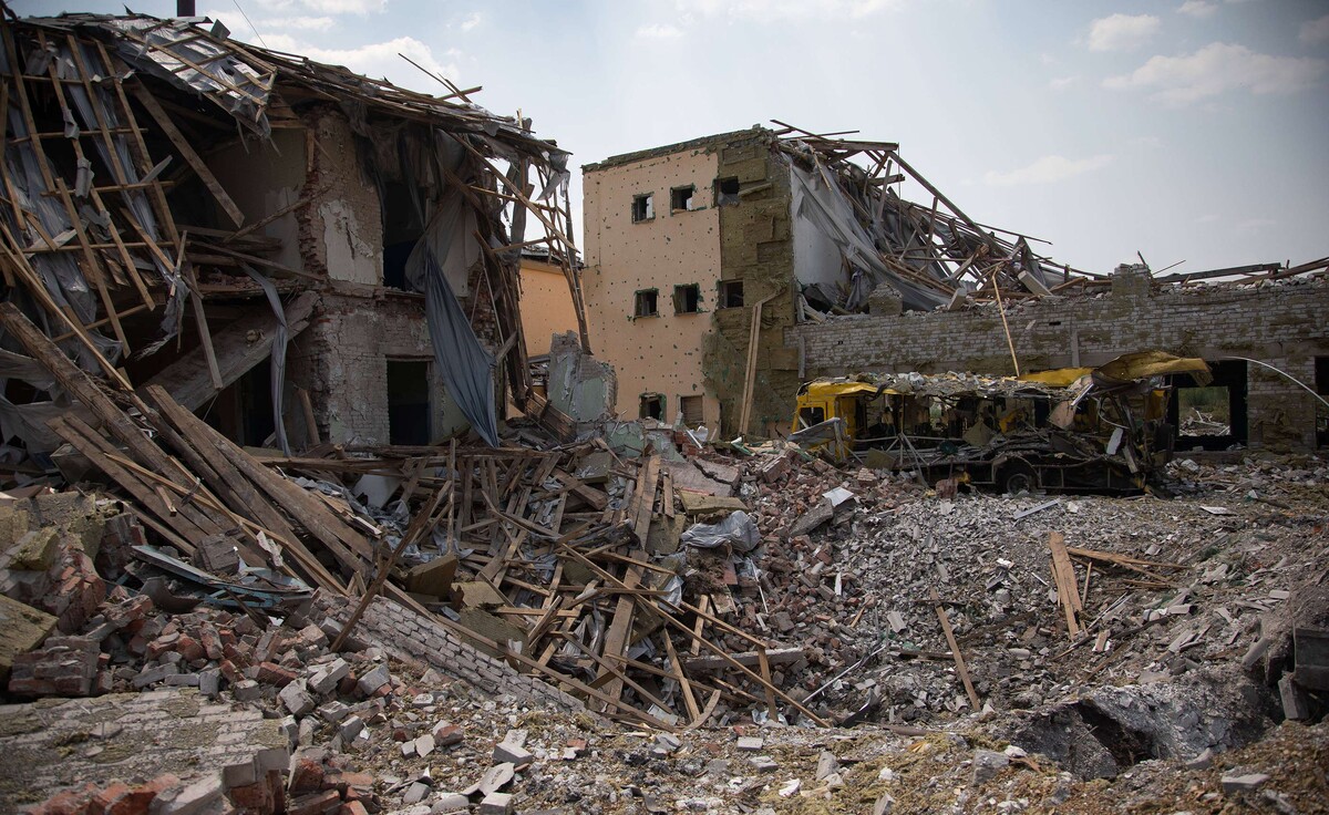 Uništenje u naselju Majaki u blizini grada Slovjansk, 3. srpnja 2022. (izvor: Imago Lifestyle / Michal Burza / Guliver Image)