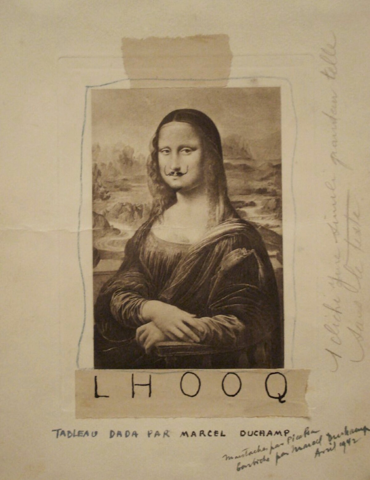 L.H.O.O.Q., Marcel Duchamp
