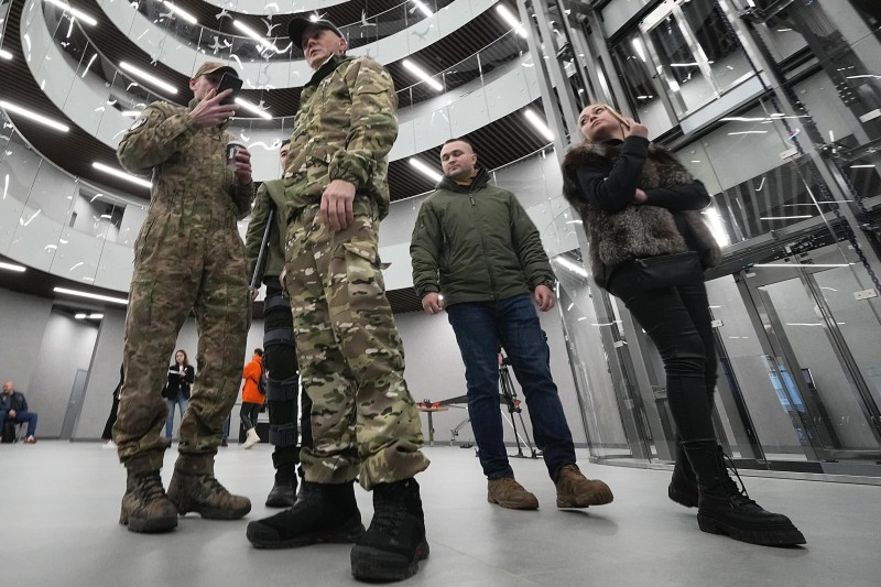 Wagnerov centar u Sankt Peterburgu (izvor: AP Photo/Guliver Image)