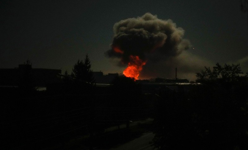Eksplozije u Harkovu, 8. listopada 2022. (izvor: AP Photo/Francisco Seco/Guliver Image)