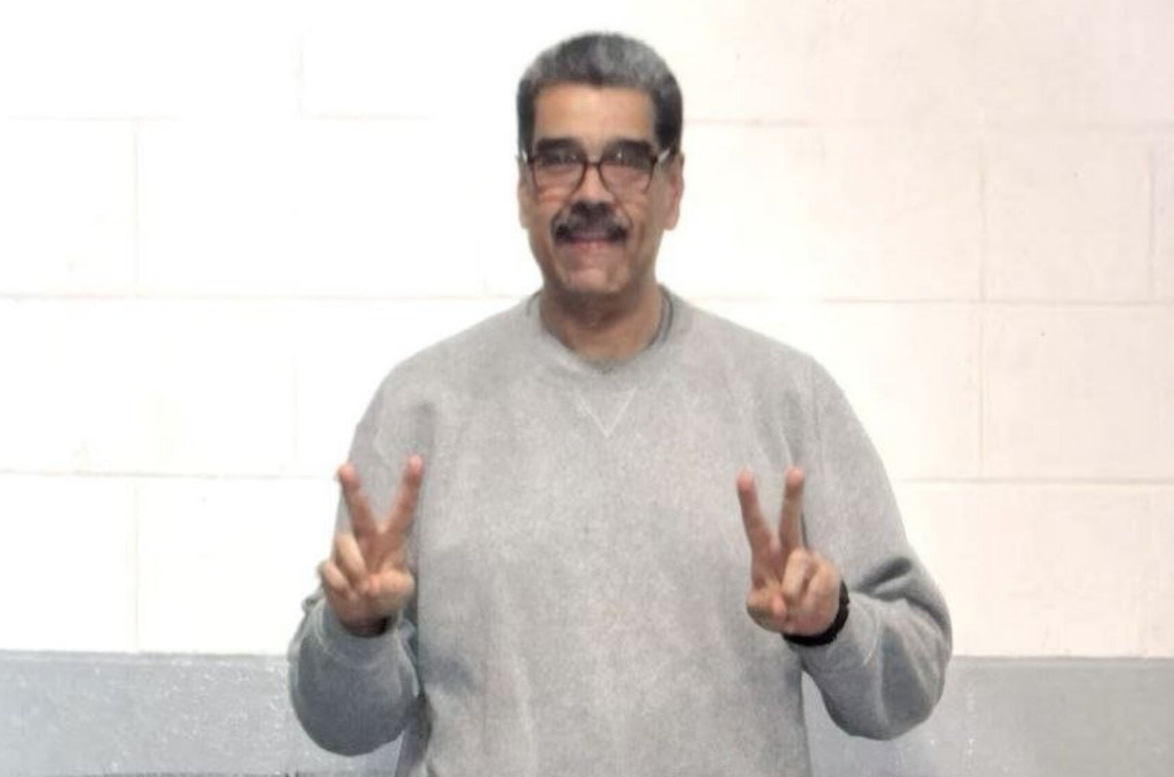 Nicolas Maduro, slika iz američkog zatvora