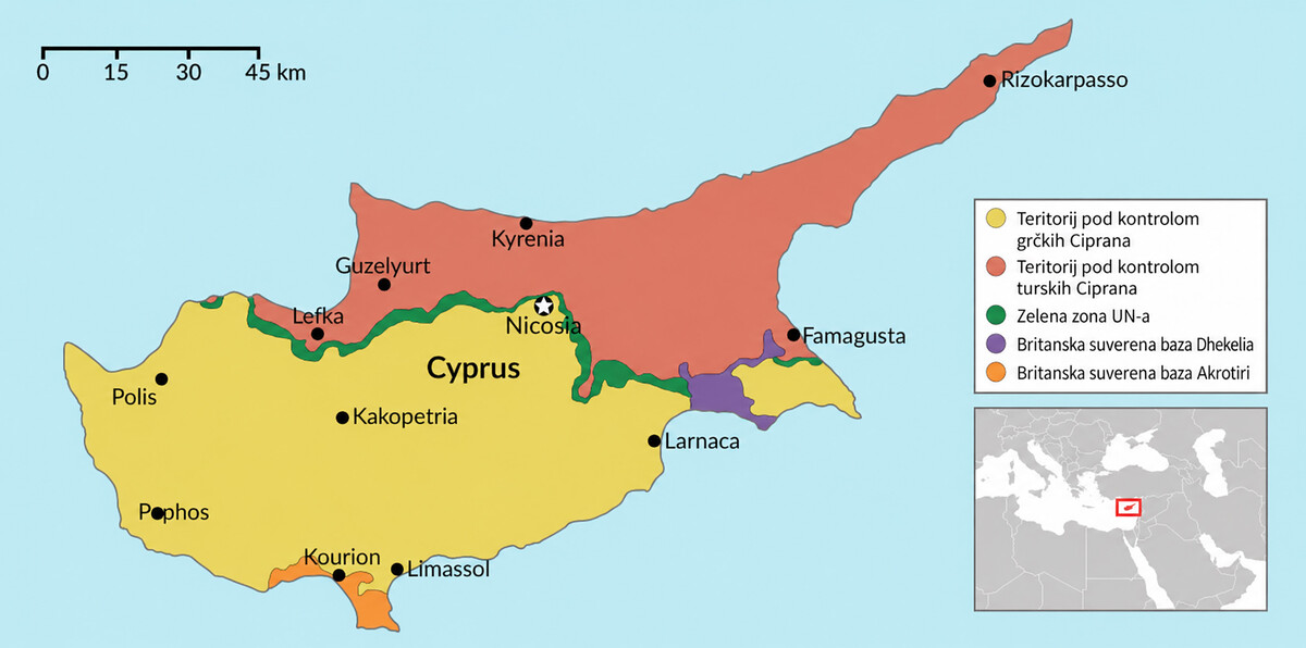 The partition of Cyprus