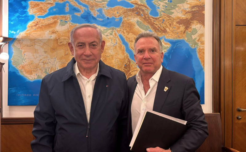 Benjamin Netanyahu i Steve Witkoff na sastanku Jeruzalemu 11. siječnja 2025. (izvor: Ured izraelskog premijera)