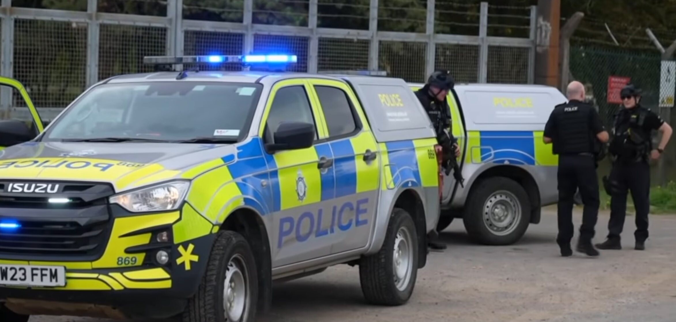 Britanske snage na terenu