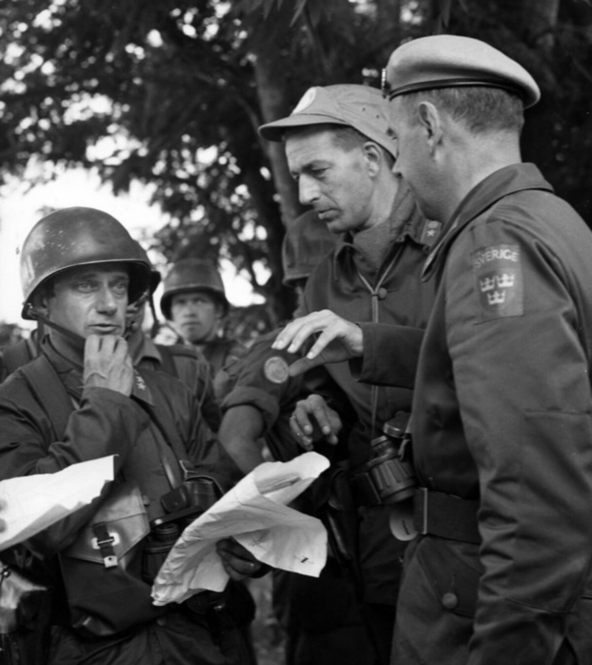 Swedish troops taking part in the UN’s Operation Morthor in the Congo