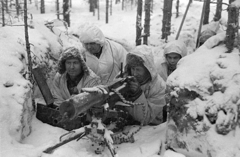 Finske snage, veljača 1940. (izvor: Finski vojni muzej / javna domena)