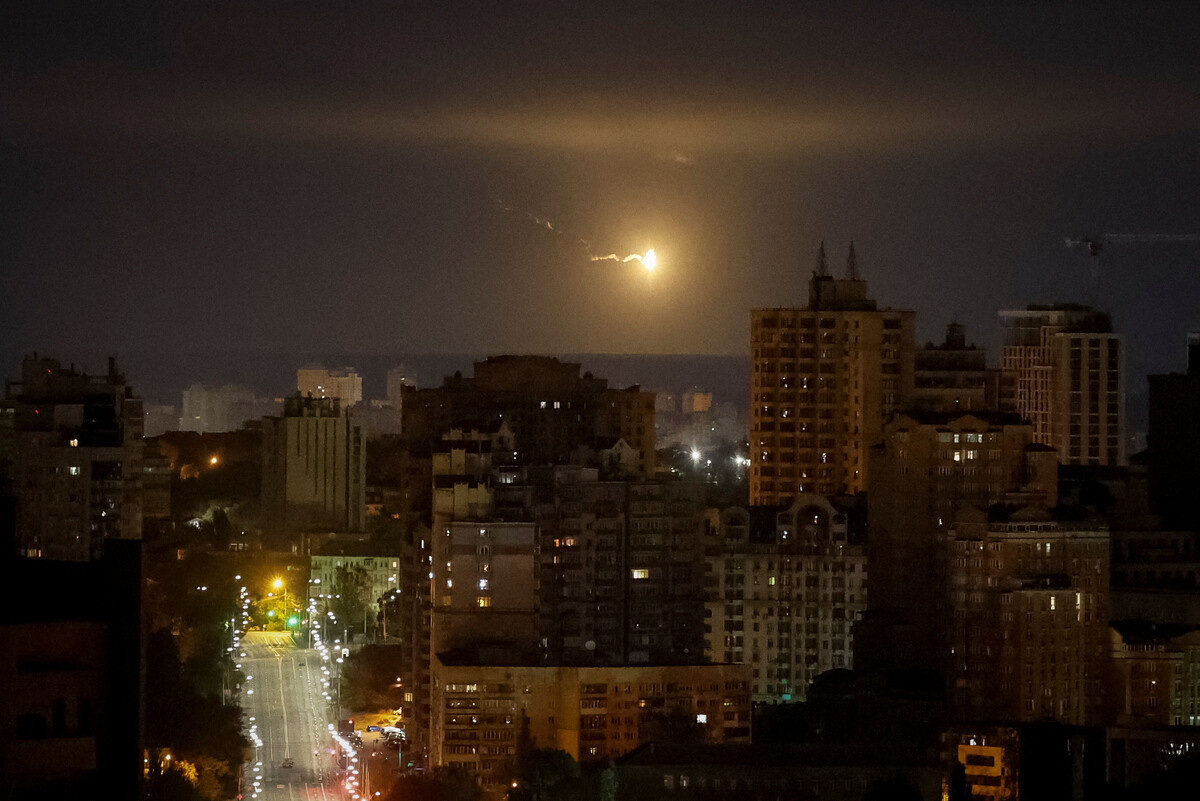 Ruski napad dronom na Kijev (izvor: Gleb Garanich/Reuters/Guliver Image)