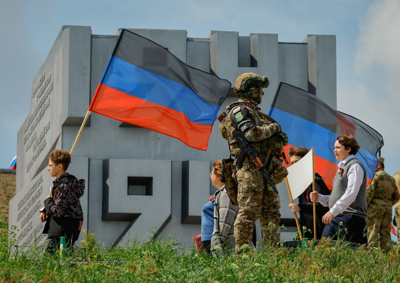Alexander Ermochenko/Reuters/Guliver Image (obilježavanje Dana pobjede u Donjecku)